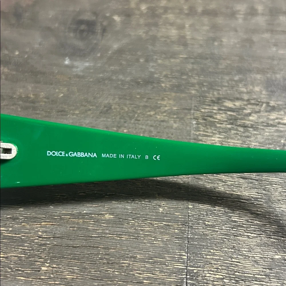 Dolce & Gabbana Emerald Green Lace Sunglasses‎
